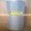 Stainless steel sintered cartridge filter