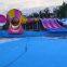 Water park equipment children's small speaker slide