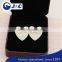 customized natural conch sea shell stud earrings