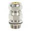 Exd Exe Extb M20 Metal Cable Gland Stainless Steel Explosion Proof for Armoured Cable Double Seal Compression