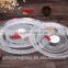 china cheap wholesale plates set/clear glass charger plates wholesale                        
                                                Quality Choice