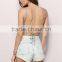 2016 Summer Women Halter Crop Top