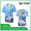 Custom printing dri fit polyester mens polo shirt