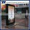 Outdoor rotating light box for street advertising, LED outdoor stand signage