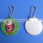 metal christmas ornament tags with string