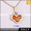 charm models wholesale fashion doll girlfriend gold heart meaningful pendant necklace