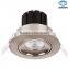 chroming color COB ceiling light 11W 2.5inch dimmable