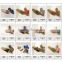2016 new arrive women high quality leather wedge heel sandals female shoes simple band mother slippers
