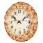 Retro Home Decor Rattan Modern Polyresin Oversized Wall Clock