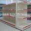 Double side & fashion supermarket gondola storage shelf