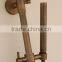 royal gold plated faucet with shower head