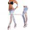 Fashion Women's Clothes 2016 factory price Black Ripped custom Skinny cut up jeans