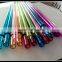 Reusable thick drink straw