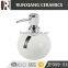 round 4ps ceramic bathroom accessories set