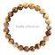 Fashion Charm Bangle Latest Design Daily Wear Bangle 8 mm 7.5 Inch Picture Jasper Gemstone Bracelet