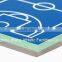 Guangzhou manufacturer of silicone PU flooring for indoor sport rubber flooring