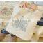 Customized printed canvas tote shopping bag canvas beach bag