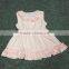 Beautiful baby sleeveless top ruffle girls t shirt children blank shirt ruffle