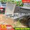 Rear Folded Hard Floor Trailer Camper Trailer for Sales