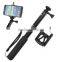 wirless Self-lock Extendable Monopod + Tripod Mount Adapter + Phone Clip Holder for GoPro Camera for iPhone Samsung Phone