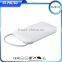 Multifuction dual usb outputs real capacity powerbank with built in cable