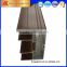 Door and Window Powder Coating Sliding Window Wood Grain Aluminum Profile Sliding Windows Guide Rails