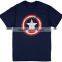100% cotton custom superhero printed export quality t shirt