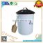 galvanized plate AIRTIGHT pet food container pet food tin box with scoop                        
                                                                                Supplier's Choice