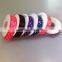 white Polka Dot satin Ribbon of 25mm