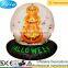 DJ-XT-54 inflatable three smile pumpkins with small bats lighted halloween garden decoration