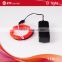 Red 3m El light Neon Rope Tube light for Car Party Decotare with controller