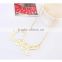 Manufactory custom letter jewelry gold plated letters pendant cool necklace