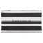 Custom Black & White Striped Makeup Bag