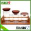 Various size glass canning jar with cork wood lid                        
                                                Quality Choice