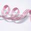 Pink velvet ribbon for decoration