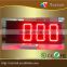 DIP LEDS 7 segment 88:88 Big led timer board 5'' Red brightness adjustable LED digital timing clock or countdown timer