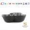 Bulk buy from china chaozhou black heart shaped glass color bowl dish