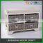 2 Layer 2-4 Drawers Basket Cabinet Furniture wooden bench