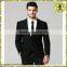100%wool one button Lapel plain black blazers for men