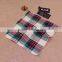 High Quality Plaid Printing Cotton Men Suiting Pocket Squares