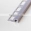 Good finish aluminium profile flooring profile edge for ceramic tile trim -11906