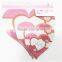 Die Cut Holographic Foil Heart
