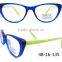 Special hot selling girls cat eye glasses frames for baby kids