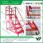US Type Industrial Steel Rolling Ladders