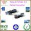 TUV Approval Male & Female 3.0 Cable Connector