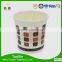 logo priHot selling kraft green paper cup with low price