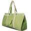 2015 New Custom High Quality Large Capacity Tote and Sling Shoulder Cotton Canvas Yoga Bag for Women
