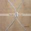 Stainless steel ferruled cable net