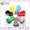 Simple color and style fluffy animal paw indoor stuffed warm slipper