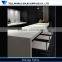 SGS approved Modern White Marble Coffee Restaurant bar dining tables